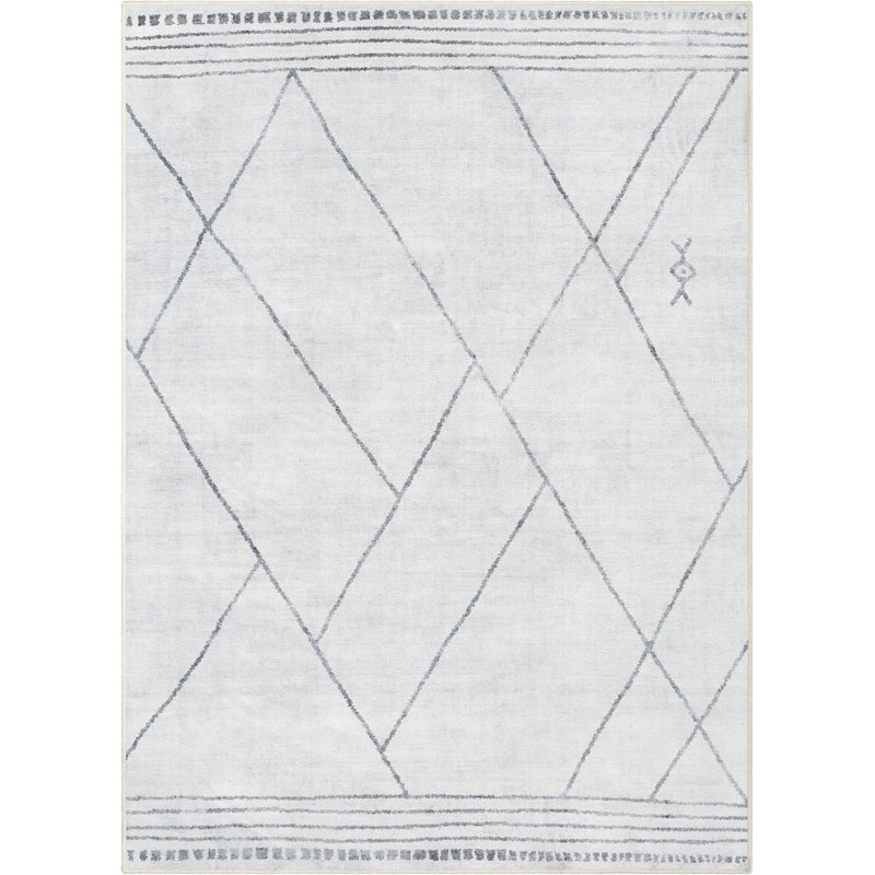 Moroccan Indoor Rug, Rectangle 7'7" x 9'10"