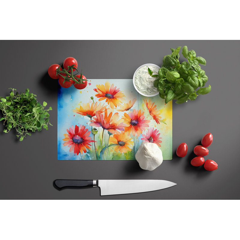 Planche à découper Gerbera