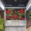 Paillasson Seasonal Poinsettia Welcome, par Tim Coffey, 18 po x 30 po