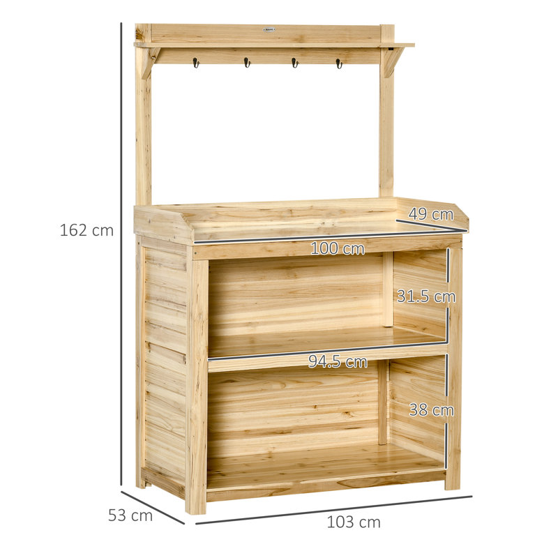 Chillum Fir Potting Bench