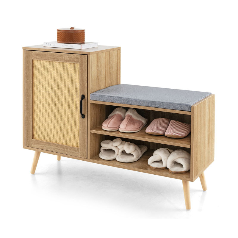 4 Pair Shoe Storage Cabinet