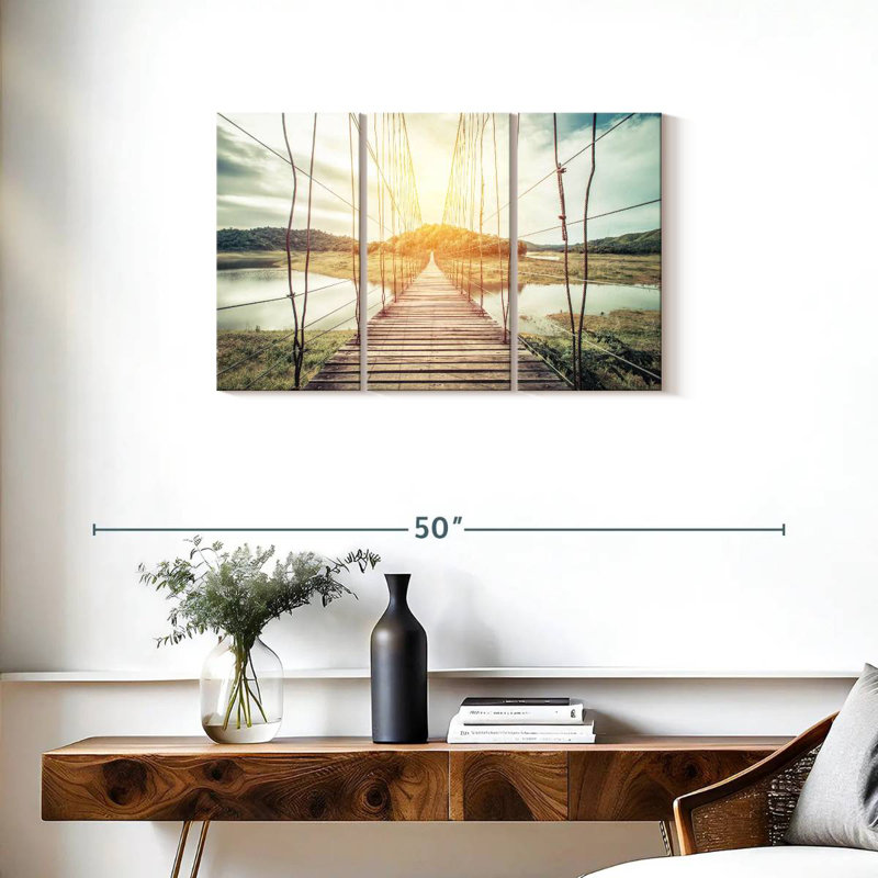 Lilie Rope Bridge, H 20 po x l 33 po