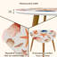 Ensemble de 2 tables basses gigognes Triangle