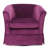 Aajaylah Upholstered Swivel Barrel Chair-676207707