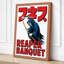 Reaper Banquet Retro - Wrapped Canvas-672810497-672810521