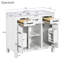 Meuble-lavabo simple 36 po avec plateau en résine-95897659
