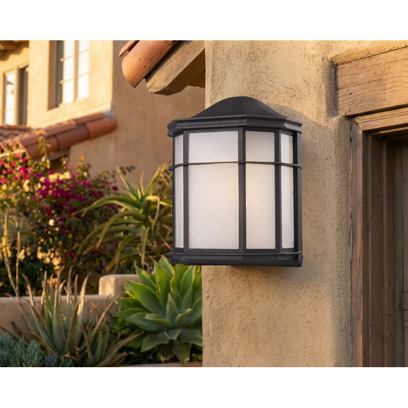 Brahin Wall Light, Rust