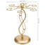 Metal Tabletop Wine Glass Rack in Gold
