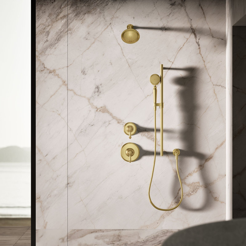 Artifacts Full/Standard Handheld Shower Head with Katalyst Air Induction Spray, Vibrant Brushed Nickel