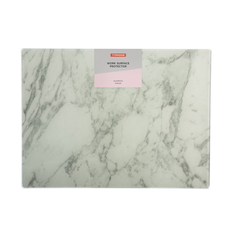 Marble Effect Work Surface Protector