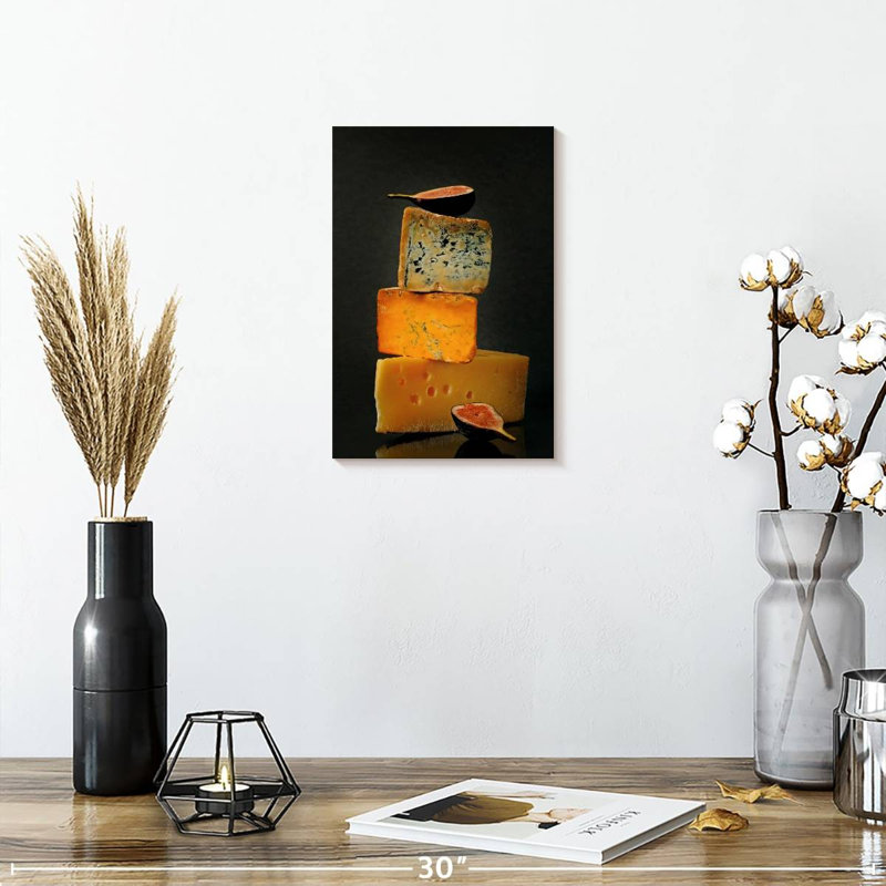Yarlin Cheese And Figs, 12" H x 8" W