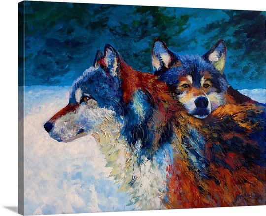 «Siya Buds» par Marion Rose - impression sur toile tendue, H 11 po x l 14 po x P 1,5 po