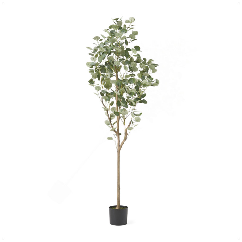 Arbre artificiel eucalyptus artificiel, H 71 po x l 31 po x P 27 po