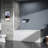 31"X55" Bathtub Screen Framless Shower Door Tempered Glass Shower Panel