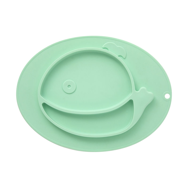 Zachariah Whale Silicone Placemat Plate