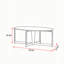 Table basse Italian Light Luxury