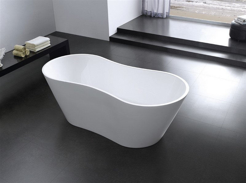 Onde 66'' x 29.8'' Soaking Acrylic Bathtub