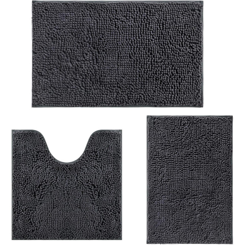 Bath Mat, Dark Grey