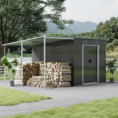 6X9FT Garden Metal Storage Shed