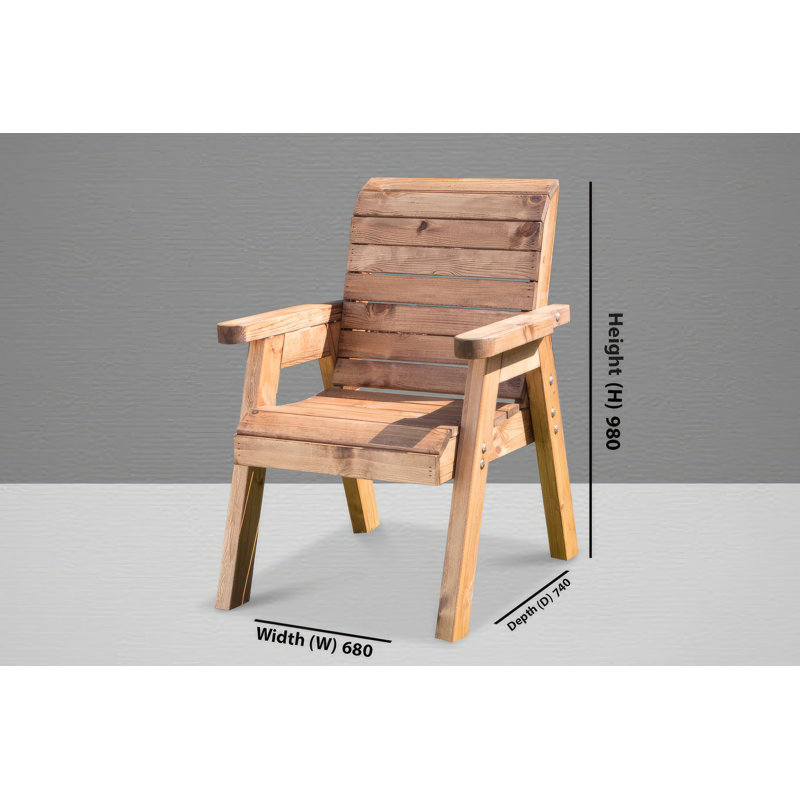 Tanaka Stacking Patio Dining Armchair