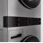 LG Single Unit Front Load WashTower with Center Control 4.5 cu. ft. Washer and 7.4 cu. ft. Electric Dryer-77993426