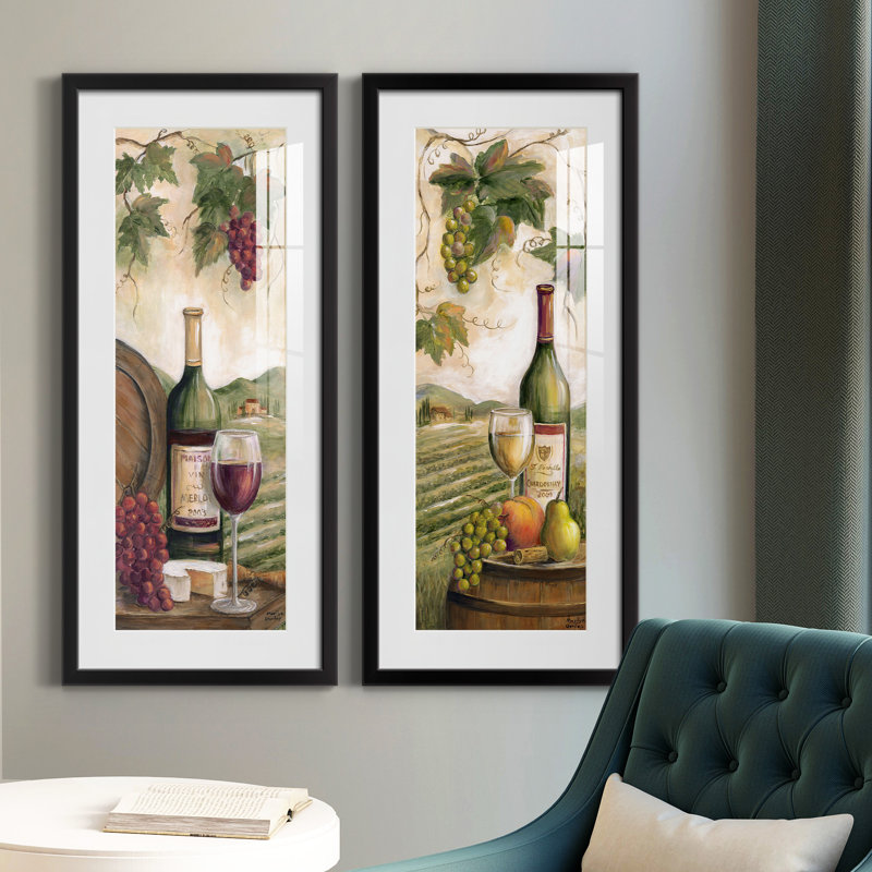 Cadre photo, ensemble de peintures sur papier