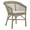 Fauteuil de salle à manger avec coussin Cataldo