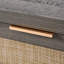 Table de chevet 1 tiroir en bois manufacturé avec prises intégrées Arianna-660154222