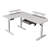 Jonesboro 63'' L-Shaped Height Adjustable Standing Desk-555411596