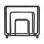 Porte-serviettes de table Clayhatchee-88657934