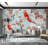 Premium Peel & Stick Wall Mural - Koi Fish Bloom-1626629852