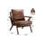 Joichiro 29.5" W Vegan Leather Upholstered Accent Chair with Solid Wood Frame-1668648578-1639343754