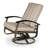 Askar Swivel Powder Coated Aluminum Outdoor Lounge Chair-19643657-19643669-19643686