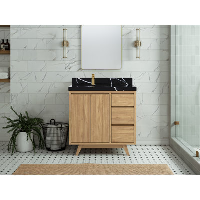 Ensemble de meuble-lavabo simple 36 po Kristynn