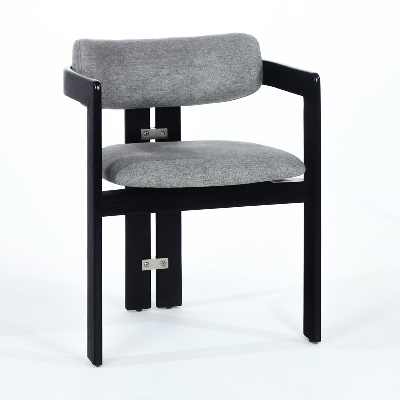 Sallie Armchair Dining Chair, Gray