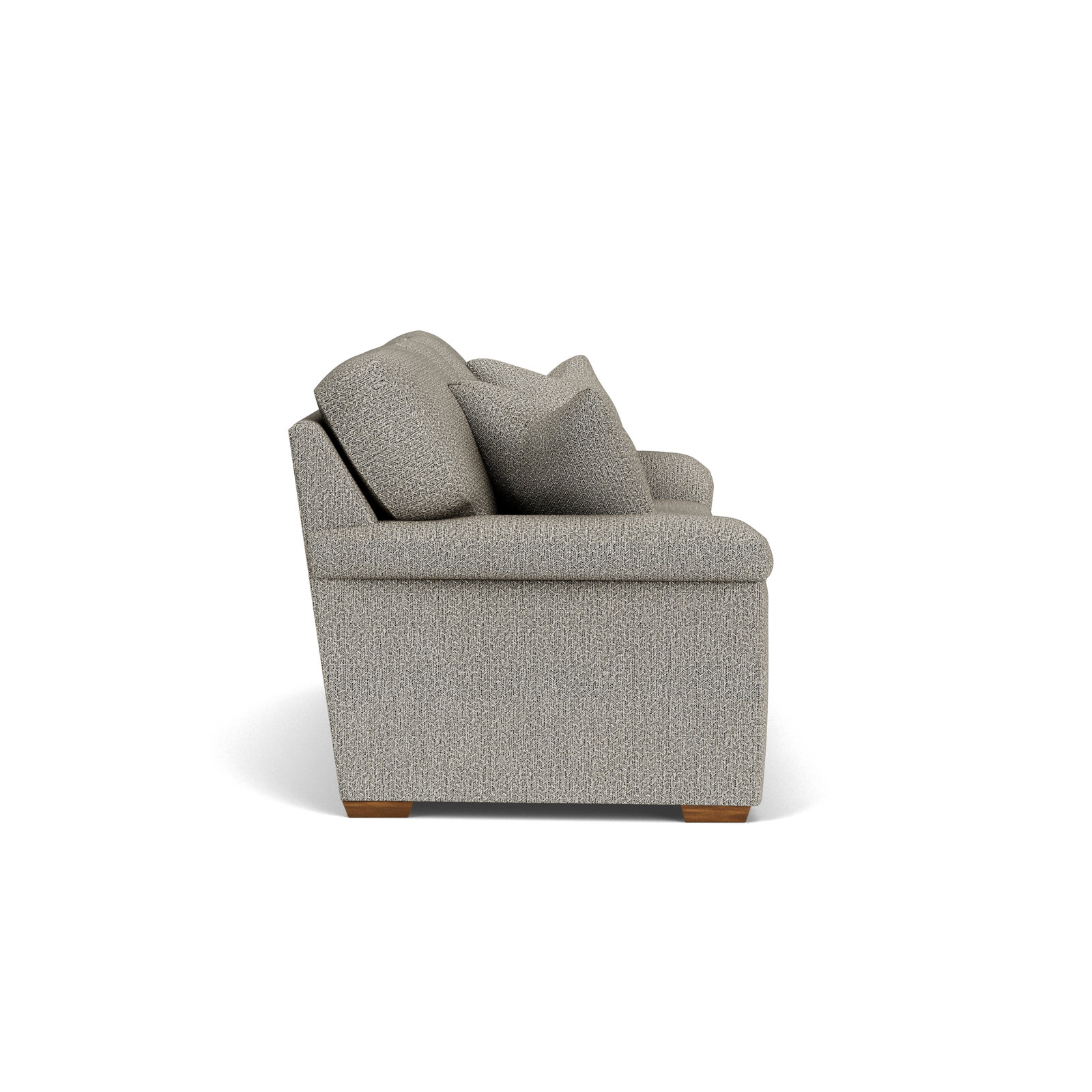 Maikel 86'' Upholstered Sofa, Gray Polypropylene/Olefin