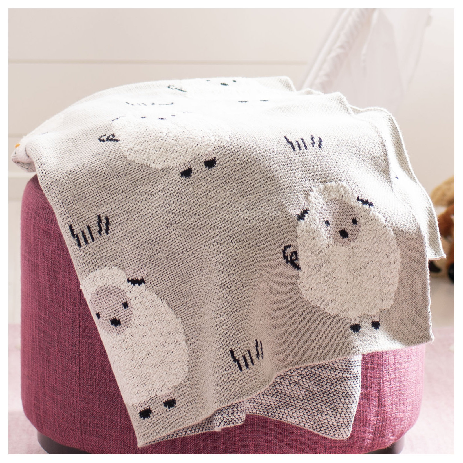 Kallie 100% Cotton Baby Blanket