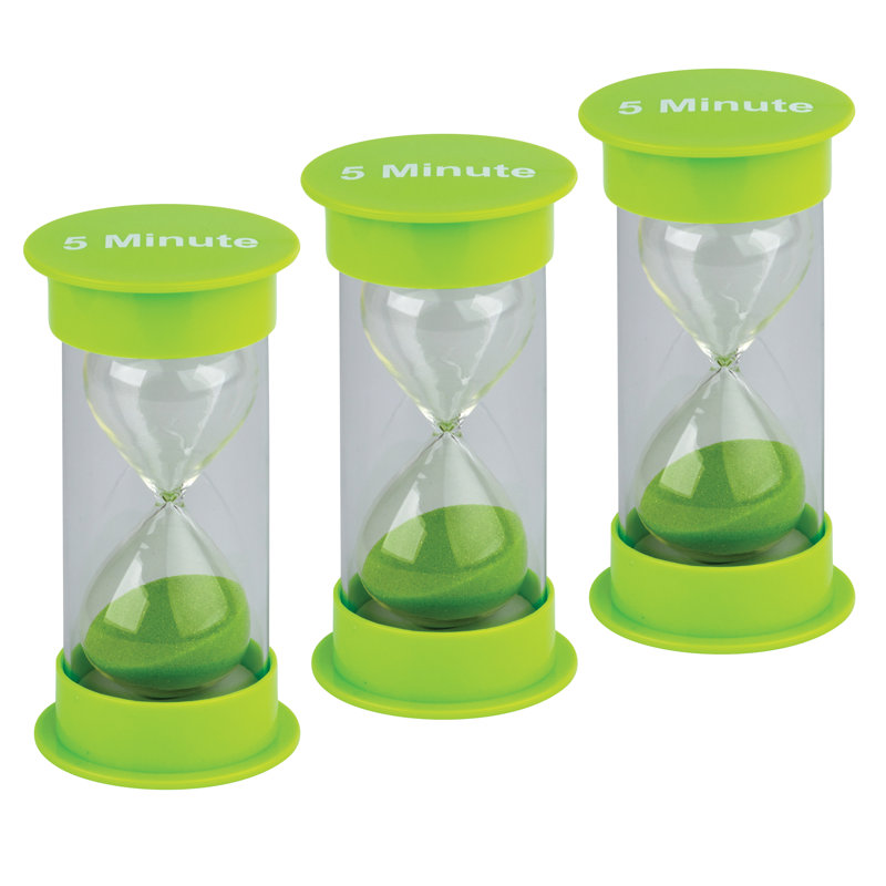 Minuterie de sable 5 minutes-moyen