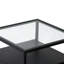 Elenna Glass Top Frame End Table