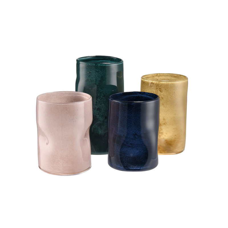 Alina Vase - Large, 10.25" H x 6.5" W x 6" D, Yellow