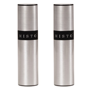 Misto Oil Sprayer, Silver (Set of 2)