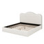 Contemporary Upholstered Platform Bed Frame with Low Profile Design