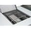 Mont Alpi 6-Burner 90 Degree Outdoor Kitchen Island BBQ Grill + Faucet & Sink + Compact Refrigerator