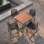 Pavia 35" Bar Table - Dekton Top-696782165-696782167