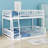 Bunk Bed With Ladder And Guardrails-958417513