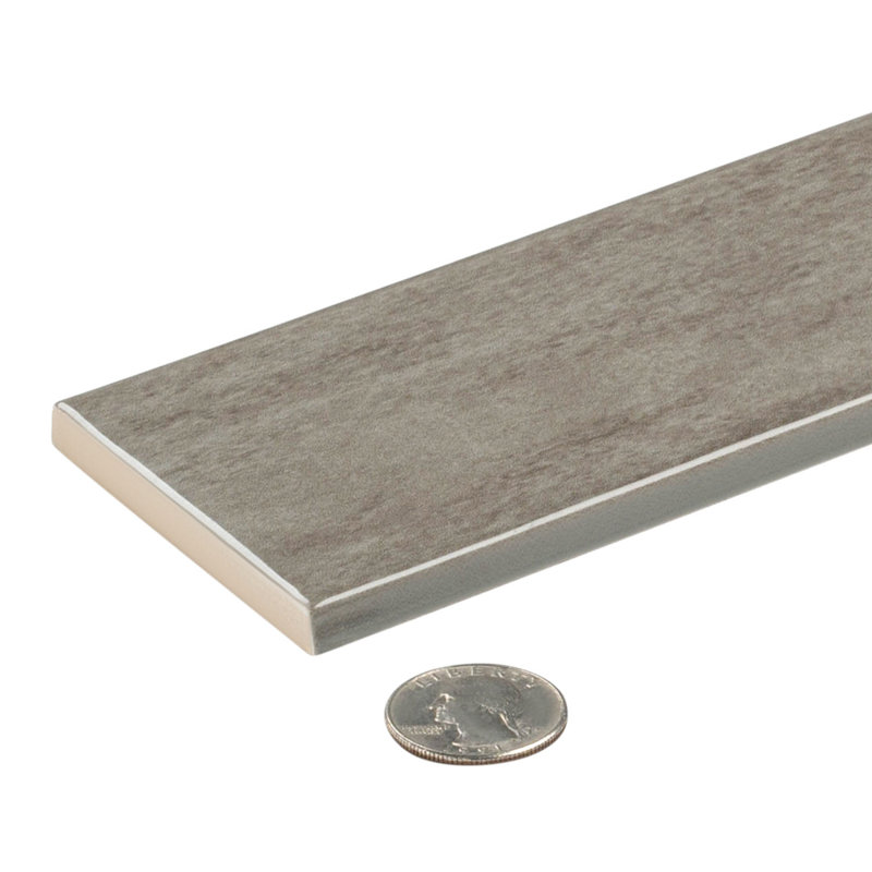 Playa 3-in. x 10-in. Subway Fluid Textured Look Glazed Ceramic Wall Tile, Kelp