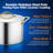 16 - Piece Non-Stick Aluminum Cookware Set