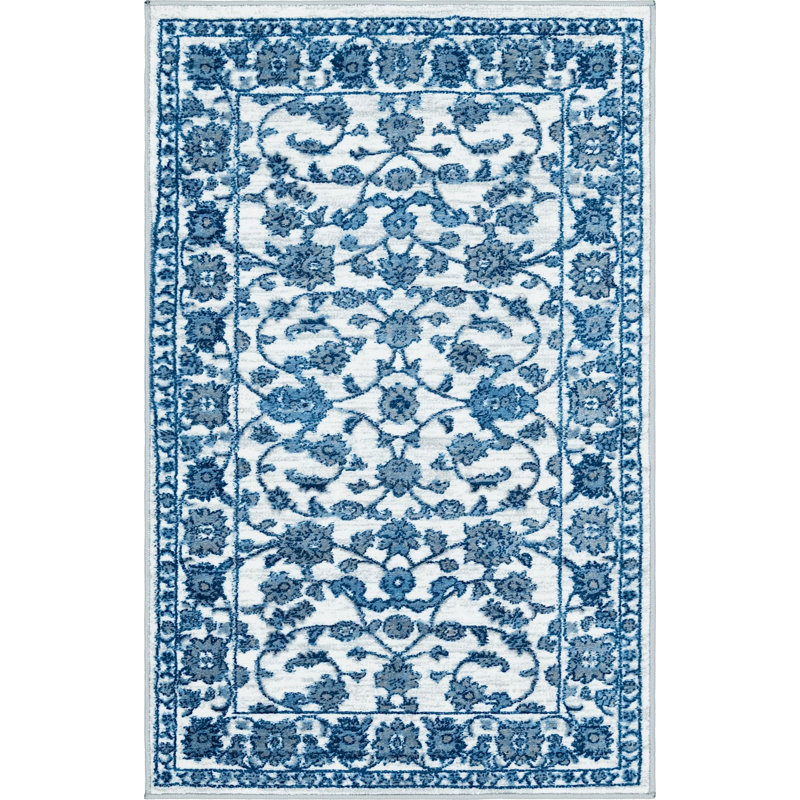 Oriental Indoor Rug, Rectangle 3'3" x 5'3"