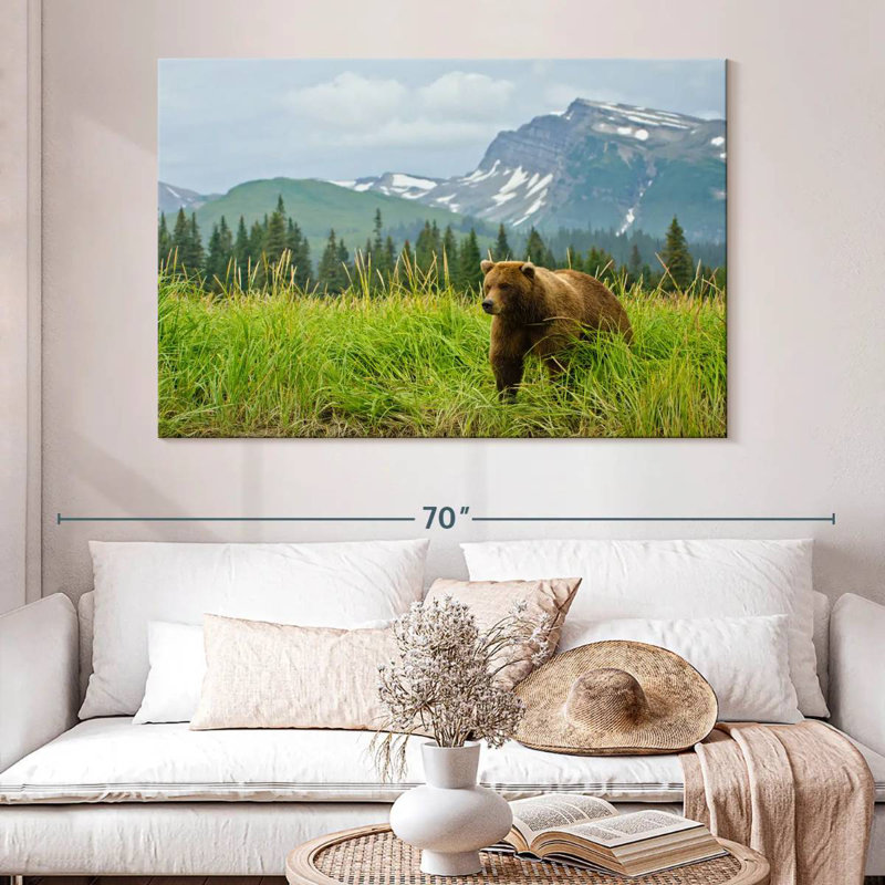 Alvord Bear Mountain Scene, 34" H x 51" W