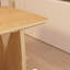 Ensemble de table de salle à manger rectangulaire moderne en bois massif-105353568
